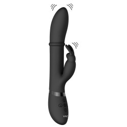 VIVE Vibro Rabbit Halo 24.5 x3.5cm Noir